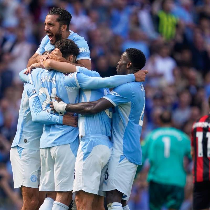 Maresca enjoys âperfect dayâ as Man City rallies late for win, Brighton routs Villa