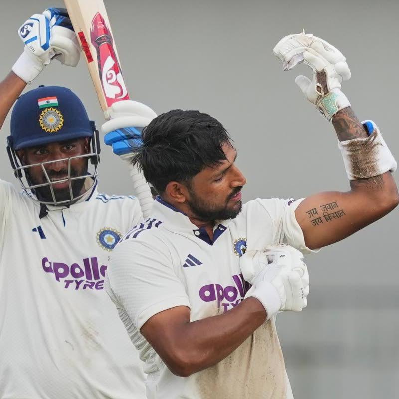 Jurel century helps India to 503-9 against Sri Lanka