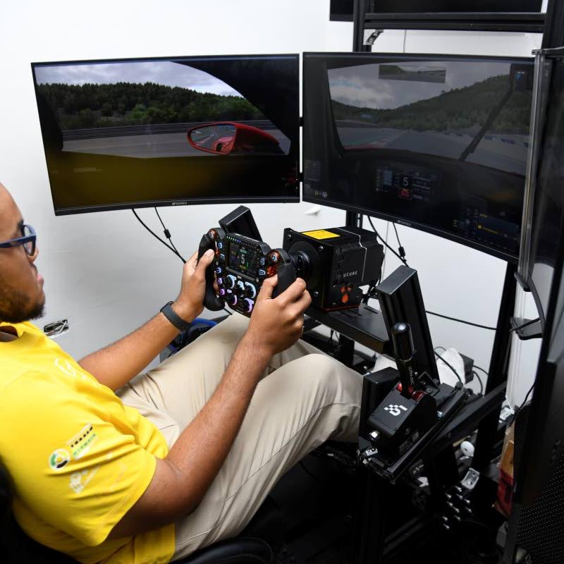 Harrisonâs move from simulator to track gets major boost
