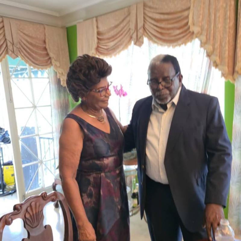 Pearnel Charles celebrates 90