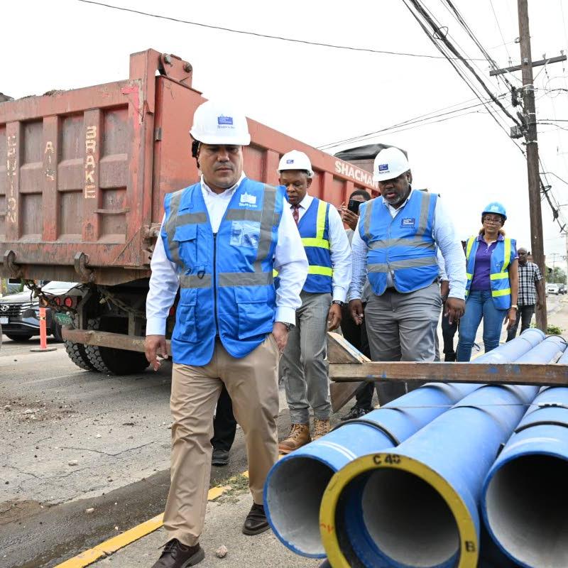 Munroe Road-Wellington Drive pipeline project will move to night-time operations