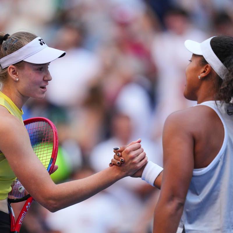 Osaka bows out, Rybakina closes in on No. 1