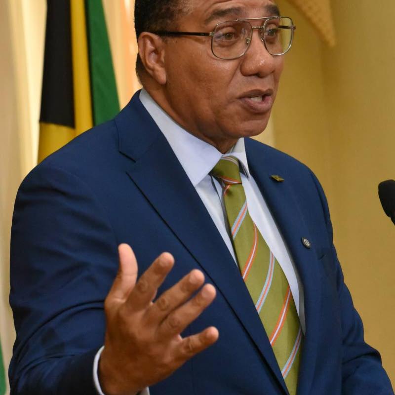‘Closer to nature’: Holness rejects criticism over children learning outdoors amid ongoing school repairs