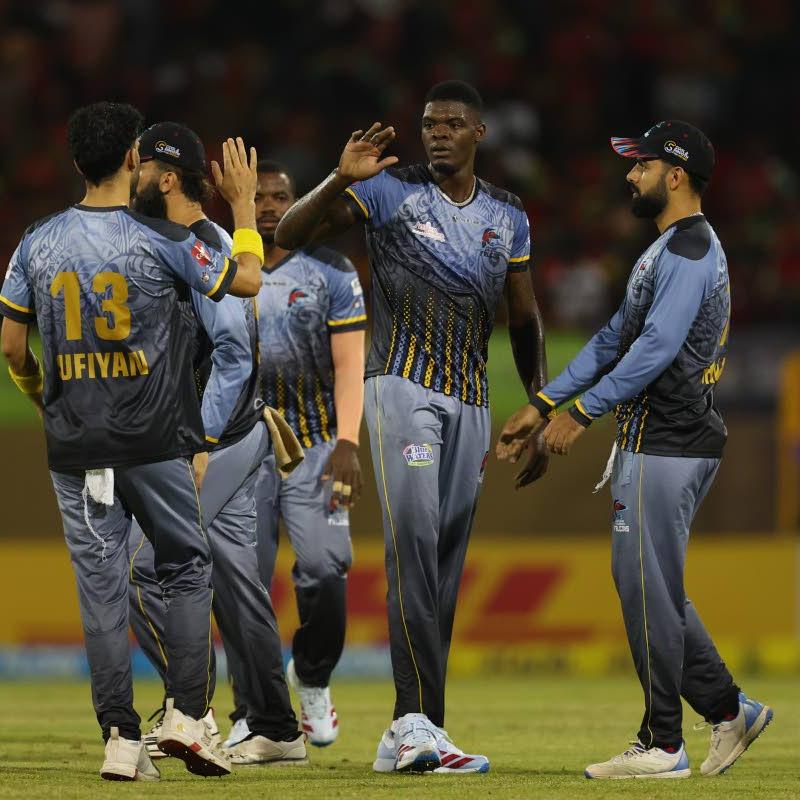 Alzarri helps Falcons end Warriors unbeaten run