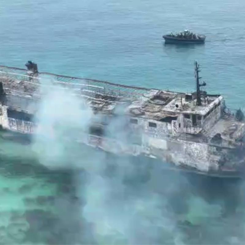 Fire on passenger ferry in the Philippines leaves at least 5 dead and dozens missing