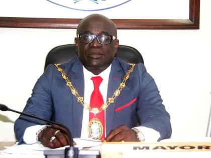 Lucea Mayor Sheridan Samuels 