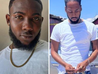 Janeil 'Squaddy' Callaghan (left) and Patrick 'Rick' Thompson.