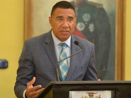 Prime Minister Dr Andrew Holness.