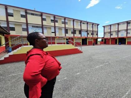 Andrea Richards, principal of the Greenwich Primary School.