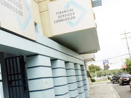 The Financial Services Commission building on Barbados Ave, New Kingston.