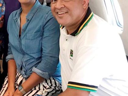 Market Me Co-managing Director Lyndsey McDonnough and Health and Wellness Minister Dr Christopher Tufton.