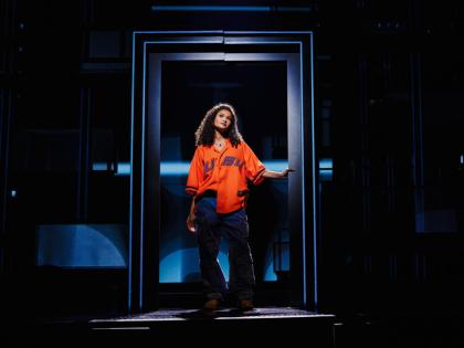 Maya Drake appears during a performance of the North American Tour of ‘Hell’s Kitchen’, a musical from Alicia Keys. 
