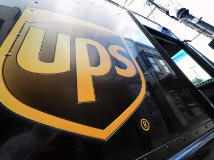 A United Parcel Service truck makes deliveries in Pittsburgh on June 25, 2025. (AP Photo/Gene J. Puskar, file)