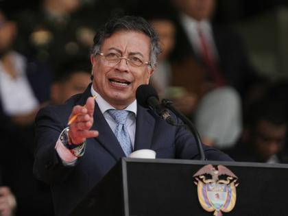 Colombian President Gustavo Petro