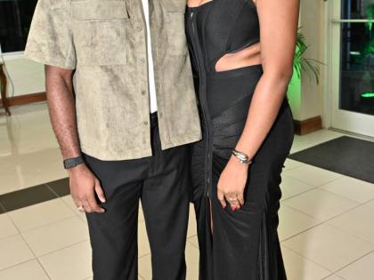 Orlando Bennett, World Championship silver medallist and President’s Awardee, and his fiancée, Kareme Hudson, make a picture-perfect pair.