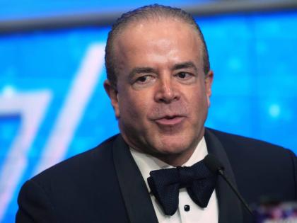 President of the Miss Universe Organisation and Mexican businessman Raúl Rocha Cantú attends a press conference after the beauty pageant in Nonthaburi province, Thailand, Friday, November 21.