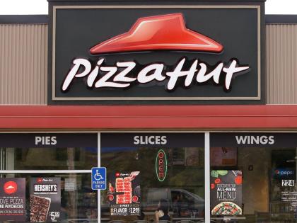 
In this July 9, 2025 photo, a Pizza Hut is seen in Taunton, Massachusetts.
