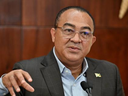 Dr Christopher Tufton, minister of health and wellness. 