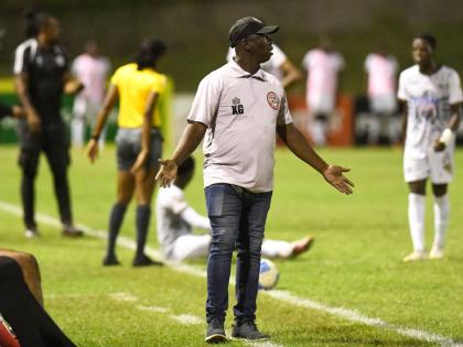 
Montego Bay United coach, Xavier Gilbert.