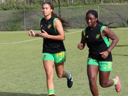 Under-17 Reggae Girlz prepare for a Concacaf Under-17 Women’s Championship game against Guyana at the Captain Horace Burrell Centre of Excellence.