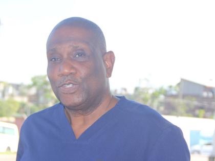 Dr Curtis Yeates, senior medical officer of health at the Cornwall Regional hospital 