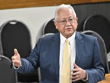 Minister of Justice, Delroy Chuck. - File photo.