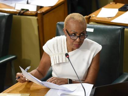 Minister of Finance, Fayval Williams.  - File photo.