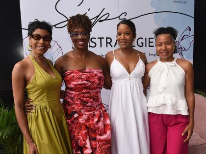 From left: Toni-Ann Hibbert, Aisha Campbell, Janelle Pantry-Coke and Jodi-Anne Paul.