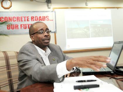 Desmond Young, past president of the Jamaica Institution of Engineers. 