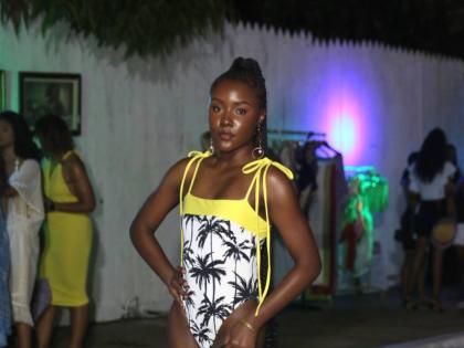 Tanya Laing steps out in the Palmera monokini, part of Trendzy by Ackeilia’s Island in Bloom collection. 