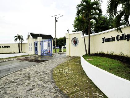 The entrance to Jamaica College in St Andrew. - File photo.