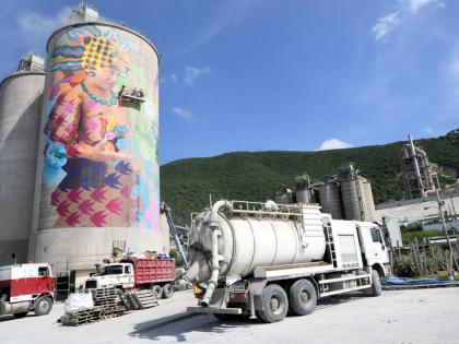 Caribbean Cement Company mural