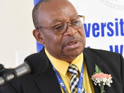 UHWI CEO, Fitzgerald Mitchell. - File photo.