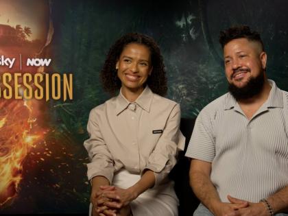 Director Storm Saulter (right) and lead actress Gugu Mbatha-Raw participate in a press junket in the United Kingdom for ‘Possession’ last Monday.