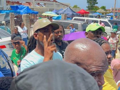 A concerned resident questions Prime Minister Dr Andrew Holness about not receiving a ROOFS grant despite registering for the programme.