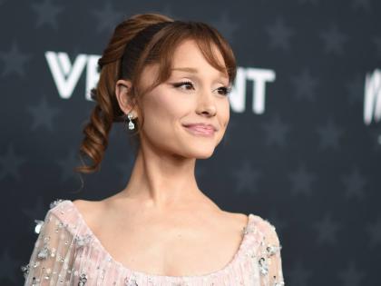 Ariana Grande arrives at the 31st Annual Critics Choice Awards on Sunday, January 4.