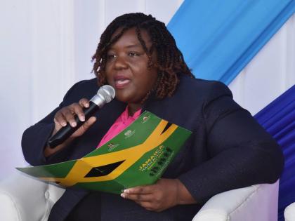 Tameisha Udosen, Director of the Child Labour Unit in the Ministry of Labour and Social Security