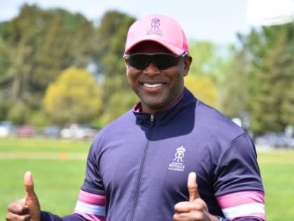Andrew Richardson, team manager and assistant coach of Barbados Tridents at the Rajasthan Royals Academy in New Jersey.