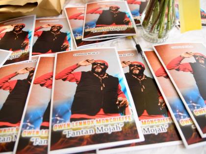 Funeral programmes for Owen Lenox Moncrieffe, better known as Fantan Mojah.