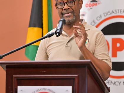 Evan Thompson, Principal Director of the Meteorological Service of Jamaica