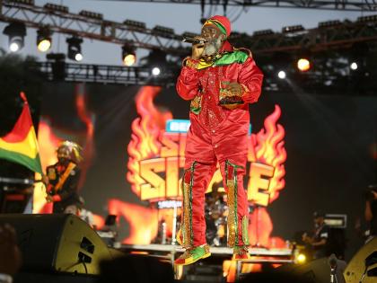 Capleton was blazing hot at Summa Sizzle.