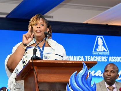Jamaica Teachers’ Association President La Sonja Harrison.