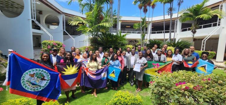 Youth leaders and delegates gather at the Jamaica Conference Centre in downtown Kingston  during the Caribbean Youth Environment and Climate Change Conference held earlier this month.