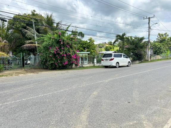 The section of Nonpariel Road in Negril, Westmoreland, where an autistic child was struck by a vehicle while running across the roadway. The incident has renewed calls for improved supervision and safety measures for special needs children. 