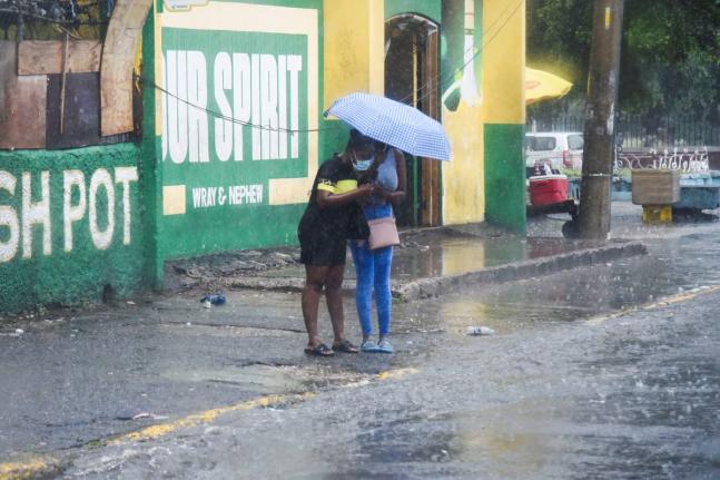 The system is expected to produce heavy rainfall and strong, gusty winds locally, primarily over eastern and southern parishes late Wednesday and Thursday.