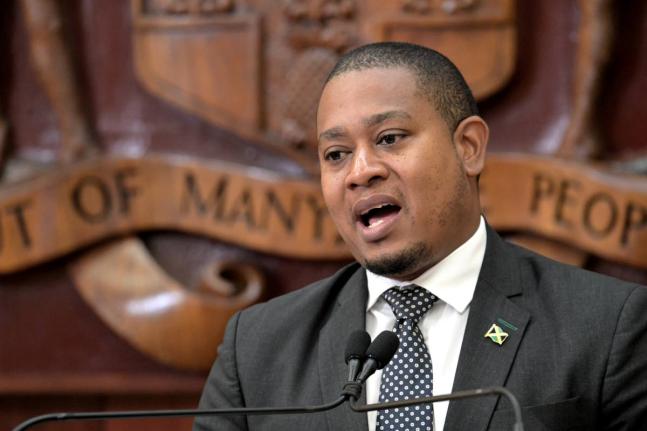 Minister of Agriculture Floyd Green