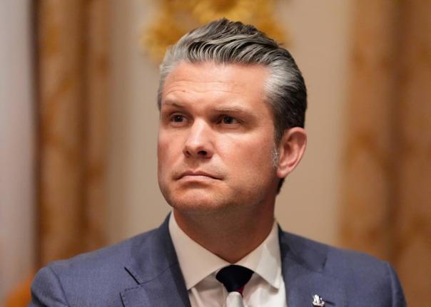 Defence Secretary Pete Hegseth. (AP Photo/Alex Brandon)
