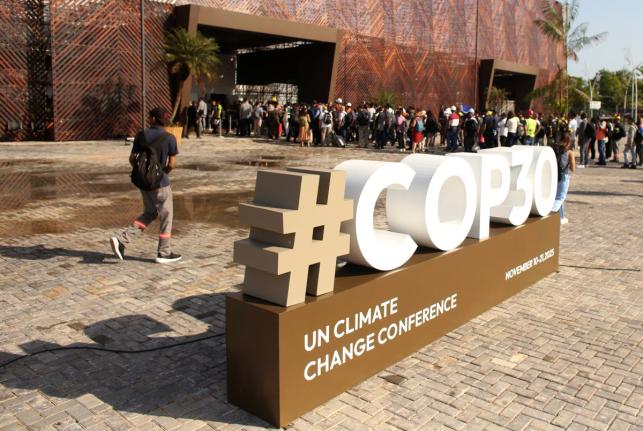 The United Nations Climate Change Conference COP30 in Belém, Brazil. 