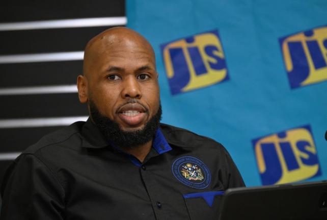 Senior Building Officer with the Kingston and St Andrew Municipal Corporation (KSAMC), Duane Allison, speaking at a recent Jamaica Information Service (JIS) Think Tank.