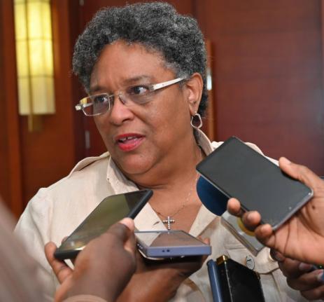 Prime Minister of Barbados, Mia Mottley. - File photo.